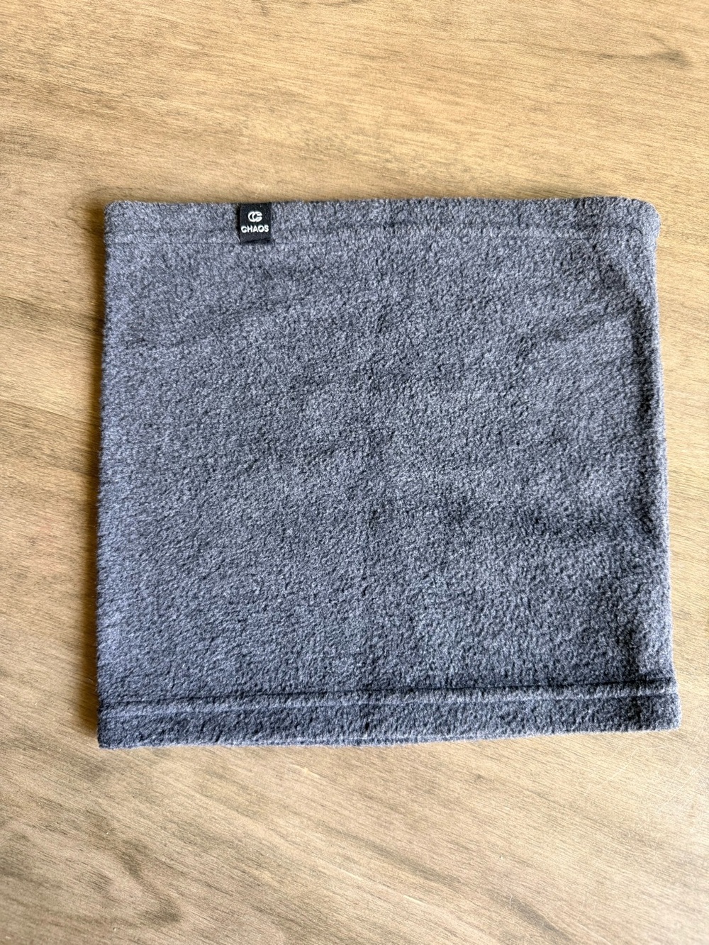 CHAOS Unisex Fleece Neck Warmer - Grey